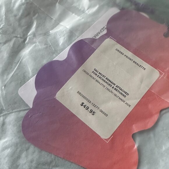 Yitty Cross-Front Bralette Size XXL/1X - Picture 7 of 8